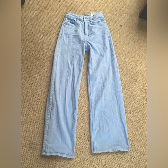 Baby blue flare jeans - Picture 4 of 4